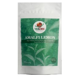 Amalfi Lemon Flavored Green Tea Pyramid - 5 Teabags